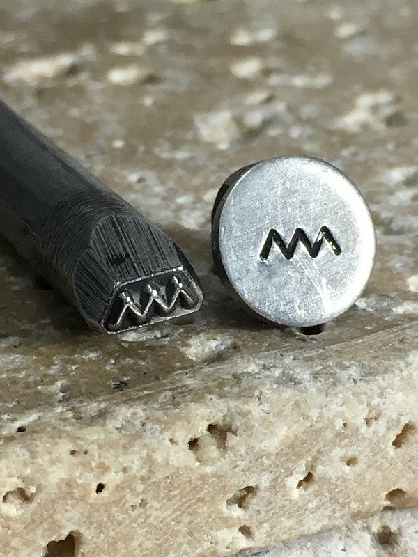 Mountain Range Symbol  (4.5mm)