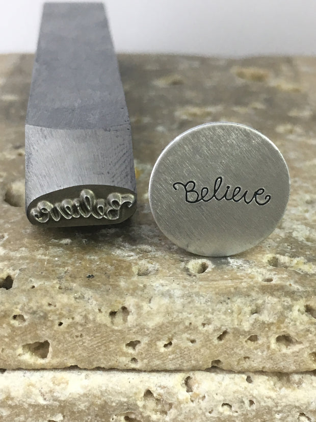 Believe – Steel Stamps Inc.