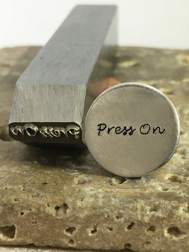 Papyrus Lower Case – Steel Stamps Inc.