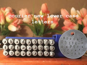 Courier New Lower Case