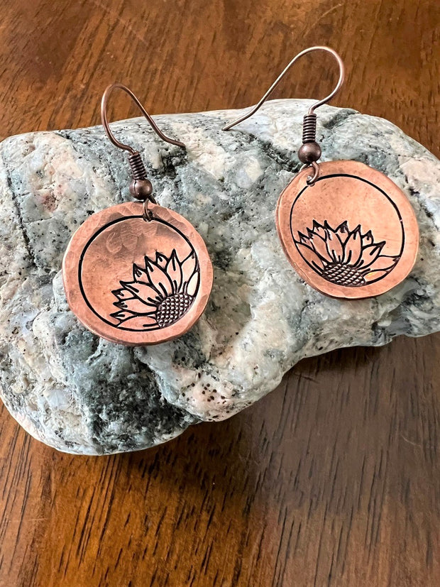 Sunflower-Larger (earrings)