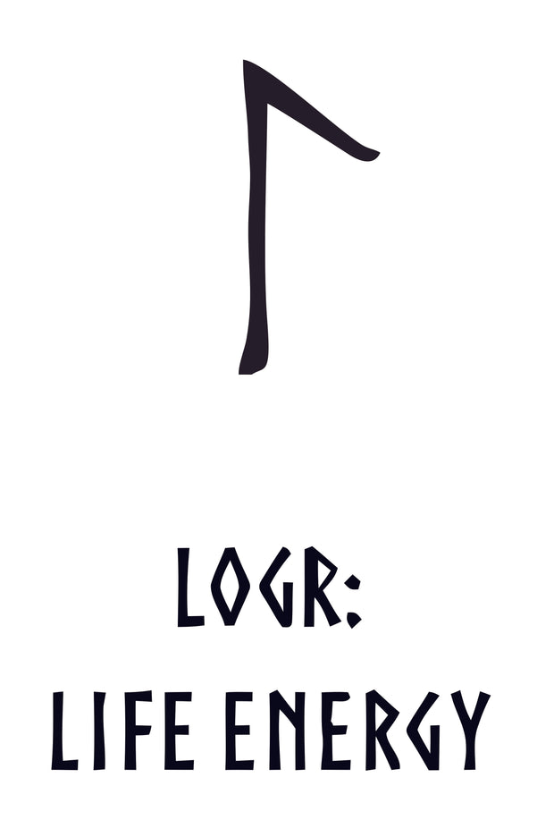 LOGR: LIFE ENERGY - Younger Futhark Series (For Blacksmiths)