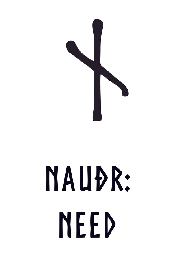 NAUDR: NEED - Younger Futhark Series (For Blacksmiths)