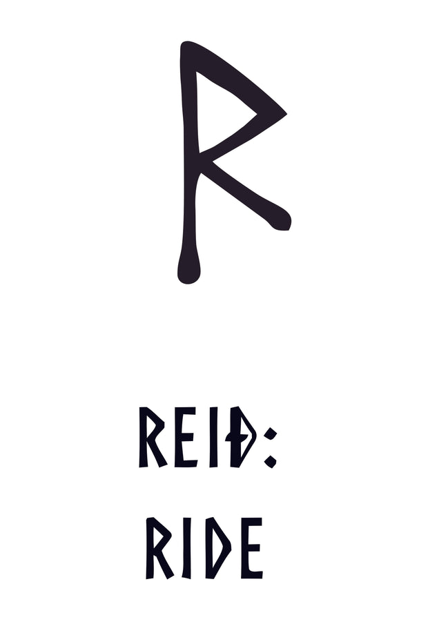 REID: RIDE - Younger Futhark Series (For Blacksmiths)