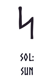 SOL: SUN - Younger Futhark Series (For Blacksmiths)
