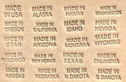 STATE STAMPS (USA - CANADA - AUSTRALIA)