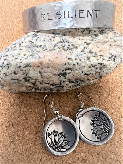 Sunflower - Works great with a 5/8" round blank