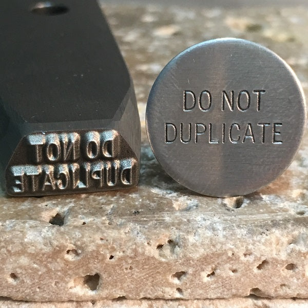 Do Not Duplicate (For Locksmiths)