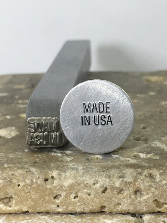 Made in USA (for stamping metal)