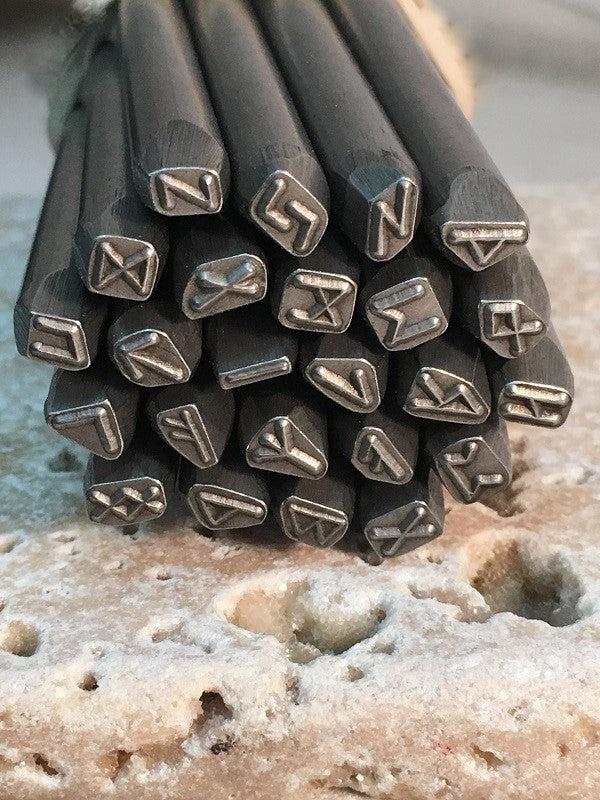Viking Runes Set (4.5mm) – Steel Stamps Inc.